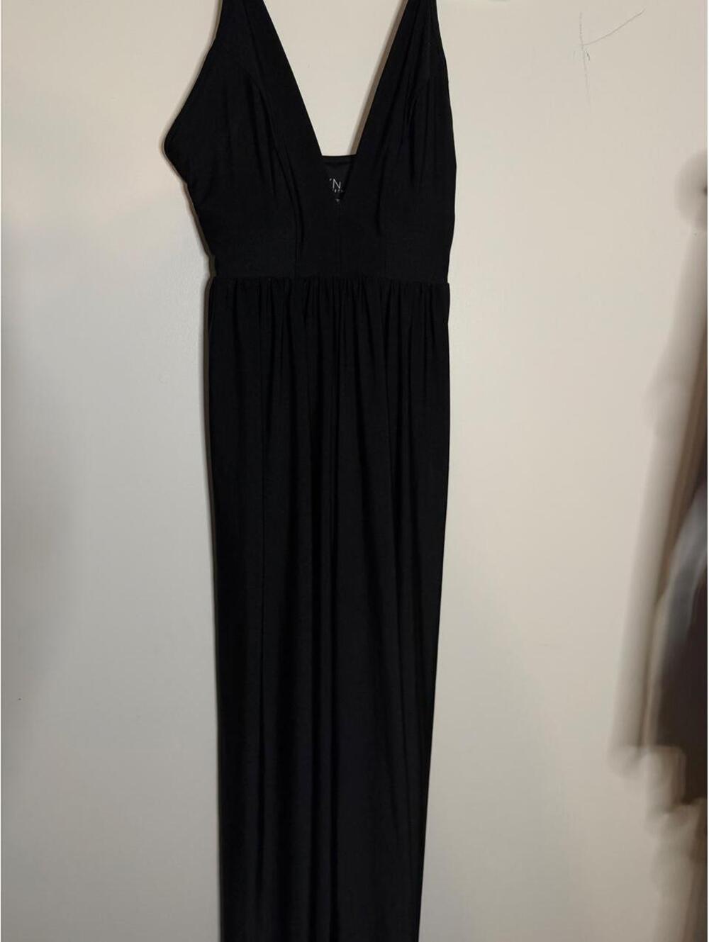 Klassy Network Women's Black Jumpsuit